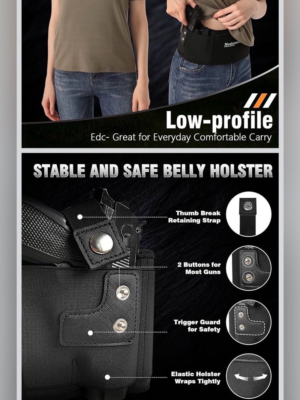 Belly Band Holster - Picture 2 of 7